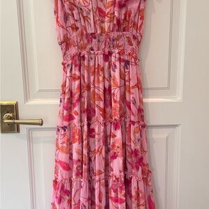 Misa Los Angeles Trina Dress-Fire Florals Mix